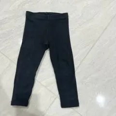 Konny ブラック 裏起毛レギンス　90㎝