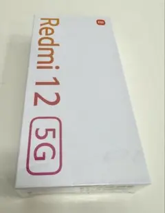 新品未開封／Xiaomi Redmi 12 5G ミッドナイトブラック