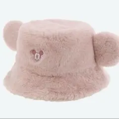 ディズニー　ミッキー　ハット　ピンク