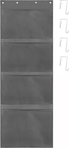 TOMMYFIELD ぬいぐるみおもちゃ吊り下げ収納　グレー