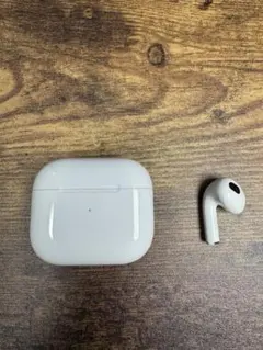 AirPods 第3世代 左耳のみ使用可 右耳不良 ケース付