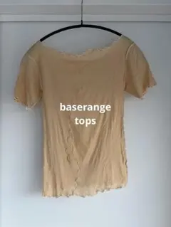 baserange ベースレンジ フリル半袖Tシャツのサムネイル