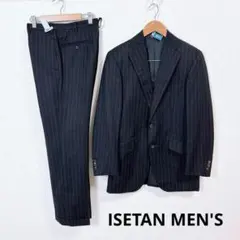 イセタンメンズ DIPLOMATICO セットアップスーツ ブラック