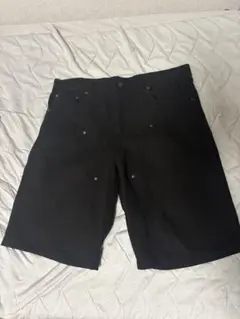 最終値下げFucking Awesome ダブルニー ショートパンツ ブラックのサムネイル