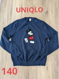 値下げ↓　UNIQLO ミッキー セーター 140