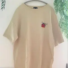 FREAK'S STORE ツチダマホ グラフィックアート Tシャツ ベージュのサムネイル
