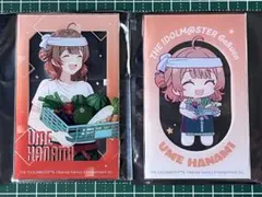 花海佑芽　学園アイドルマスター　アクリルカード　お仕事体験フェア　2枚