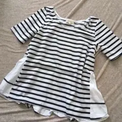 マーキュリーデュオ ボーダーTシャツのサムネイル