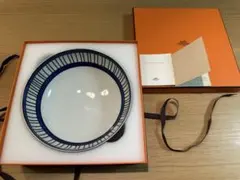 新品未使用/正規品】HERMES ブルーダイユール GM サラダボウル 箱付
