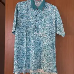 KENZO GOLF ケンゾーゴルフ 半袖 ポロシャツ 花柄 総柄 - メルカリ