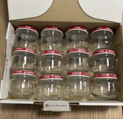 ガラス製保存用瓶 12個セット　キューピーベビーフード