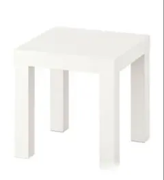 IKEAホワイトサイドテーブル 35cm