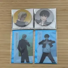 呪術廻戦展 「 懐玉・玉折 」 七海 建人　灰原 雄　缶バッジ　クリアカード