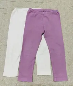 UNIQLO リブレギンス　100