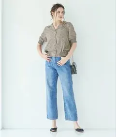 titivate 花柄開襟シャツブラウスのサムネイル