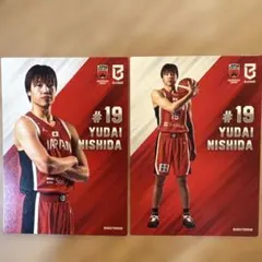 Bリーグカード　アカツキジャパン　西田優大