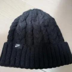 NIKE ニット帽 ブラック ビーニー