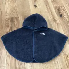 【美品】THE NORTH FACE フリースポンチョ ネイビー