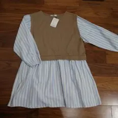 ストライプチュニック