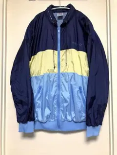 80s 90s ビンテージ アディダス マルチカラー ナイロンジャケット レア品