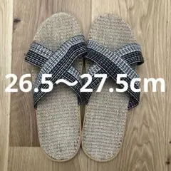 リネン スリッパ メンズ 春夏用 新品未使用