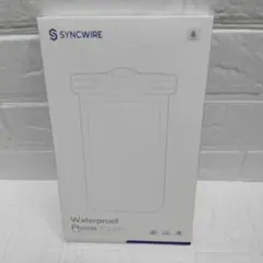 【新品・未使用】SYNCWIRE 　防水　スマホ　ポーチ　クリア　ブラック