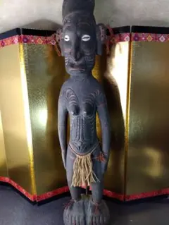 民族 木彫り 飾りボード アンティーク 魔除 エスニック 2025年最新