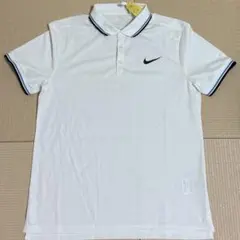 美品　NIKE 半袖　ポロシャツ　ホワイト　M ドライフィットのサムネイル