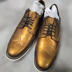 未使用 COLE HAAN ゼログランド オックスフォード ウイングチップ
