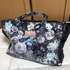 Diana Francais バラ柄　トートバッグ　手さげ