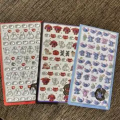 ボンボンドロップシール　ベイマックス　スティッチ