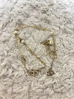 DIORクレール ディー リュヌ ネックレス パール クリスタル