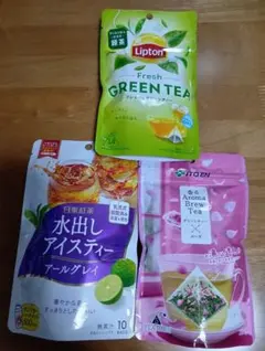 ※Lipton、日東紅茶、伊藤園のティーバッグ3種セットのサムネイル