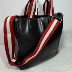 【美品】バリー トートバッグ 2way トレインスポッティング ブラウン レザーのサムネイル