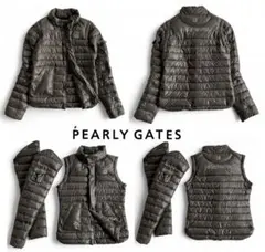 パーリーゲイツ 超軽量 2WAYライトダウンジャケット＆ベスト サイズ0