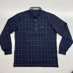 【未使用品】Golden Bear ネイビー チェックシャツLサイズ