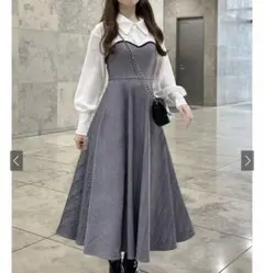 ワンピース チェック柄