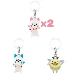 おじゃる丸 めじるしアクセサリー 4個セット