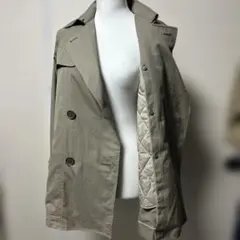 レキップ　オリーブベージュ ライナー付きスプリングコート