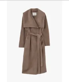 オフシーズン価格　ハーリップトゥ グレースラップコート　ベージュ　サイズS オフシーズン価格 ハーリップトゥ グレースラップコート