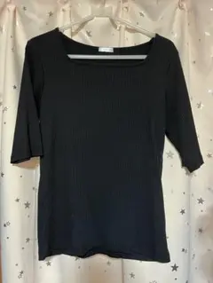 ★美品★Honeys スクエアネックトップス Mサイズ ②