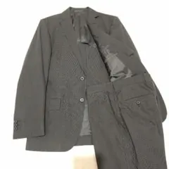 【美品】大きいサイズ・セットアップ・ストライプ・コットン・グリーンレーベル