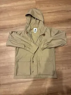 シェラデザイン　ベージュ フード付き マウンテンパーカー