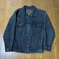 希少USA製 80s 90s リーバイス 77930 Gジャン L 後染め黒のサムネイル