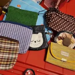 ハンドメイド ポーチ 小物入れ まとめ売り