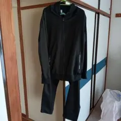 ブラックジャージ上下セット