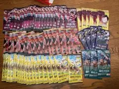 ワンピース カードゲーム バラパック　ヒロインズコレクション神速の拳など計67p