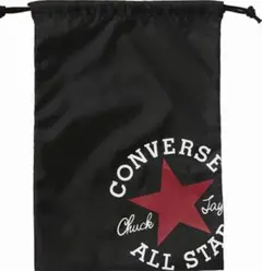 CONVERSE マルチバッグ ブラック/マゼンタ　28×40 C2255095