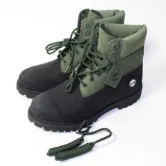 新品 Timberland 6インチプレミアムブーツ グリーン 26.5cm