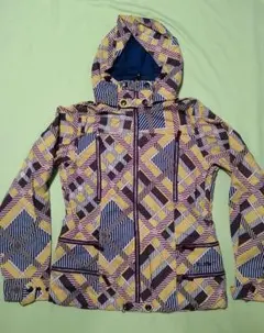 Burton スノーボードジャケット M 多色 幾何学模様